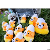 Halloween Candy Corn Stuffed Corgis - 12 Pc.