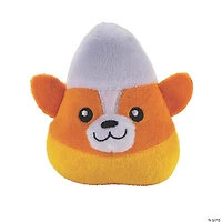 Halloween Candy Corn Stuffed Corgis - 12 Pc.