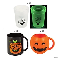Halloween Child Drinkware Kit - 36 Pc.