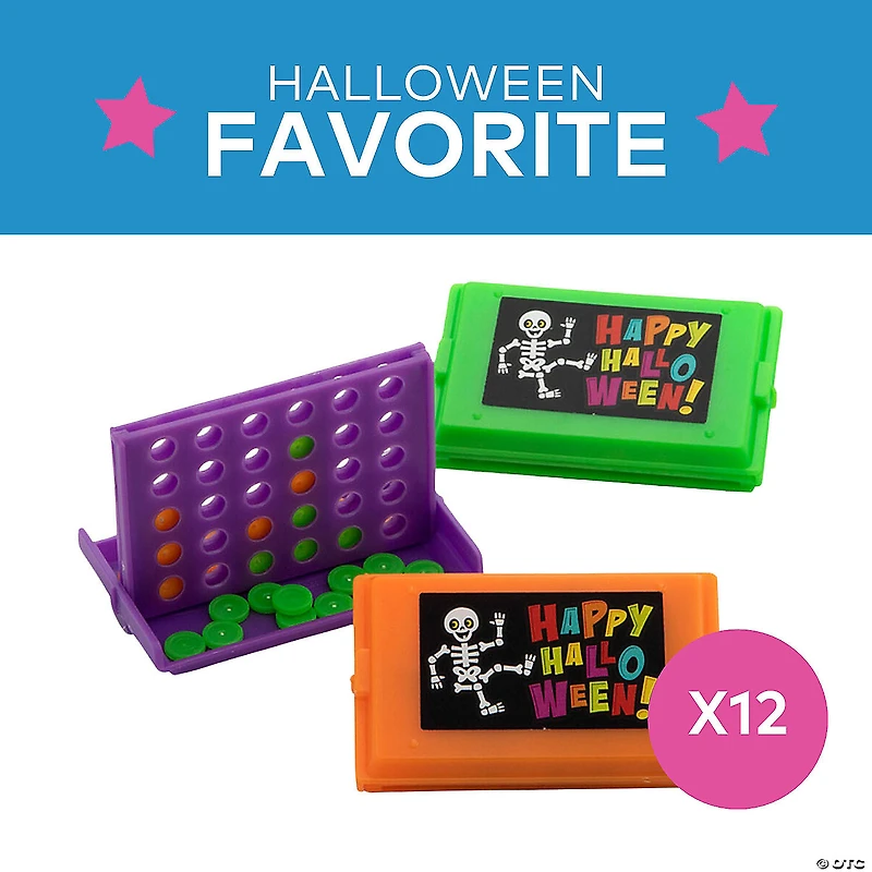 Halloween Connect Disc Game - 12 Pc.