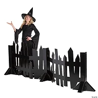 Halloween Creepy Fence Cardboard Cutout Stand-Up