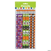 Halloween Emoji Pencils - 24 Pc.