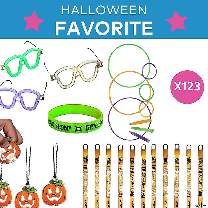 Halloween Family Glow Kit - 123 Pc.