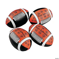 Halloween Footballs - 12 Pc.