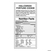 Halloween Fortune Cookies