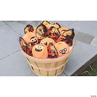 Halloween Funny Face Stuffed Pumpkins - 12 Pc.