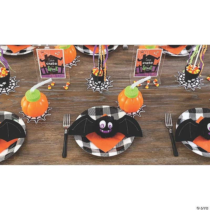 Halloween Fuzzy Stuffed Bat Bouncing Balls - 12 Pc.