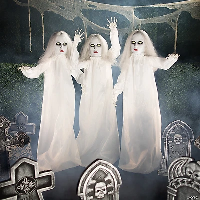 Halloween Ghostly Girl Yard Stakes