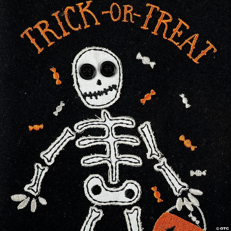 Halloween Happy Haunting Wicked Treats, Embellished Dishtowels Set Of 3
