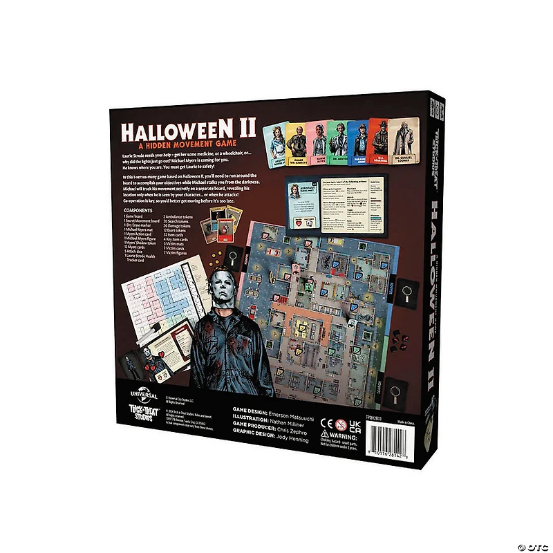 Halloween II™ Hidden Movement Board Game for 2-4 Players