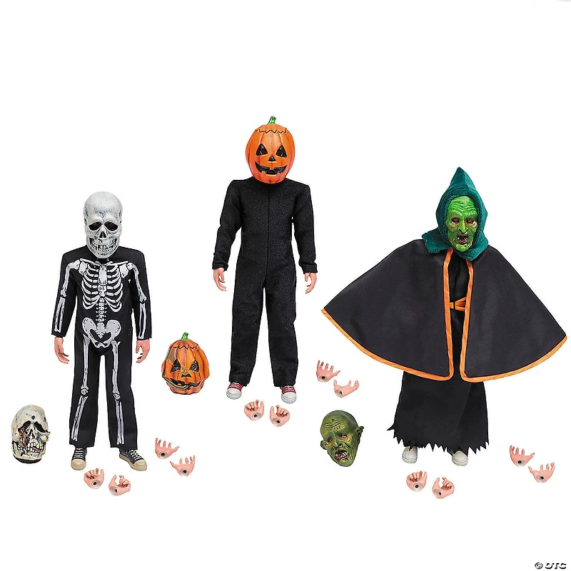 Halloween III: Season of the Witch™ 1:6 Scale Pumpkin, Skull & Witch Figure Set