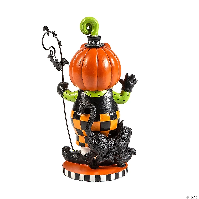 Halloween Jack-O’-Lantern Garden Statue