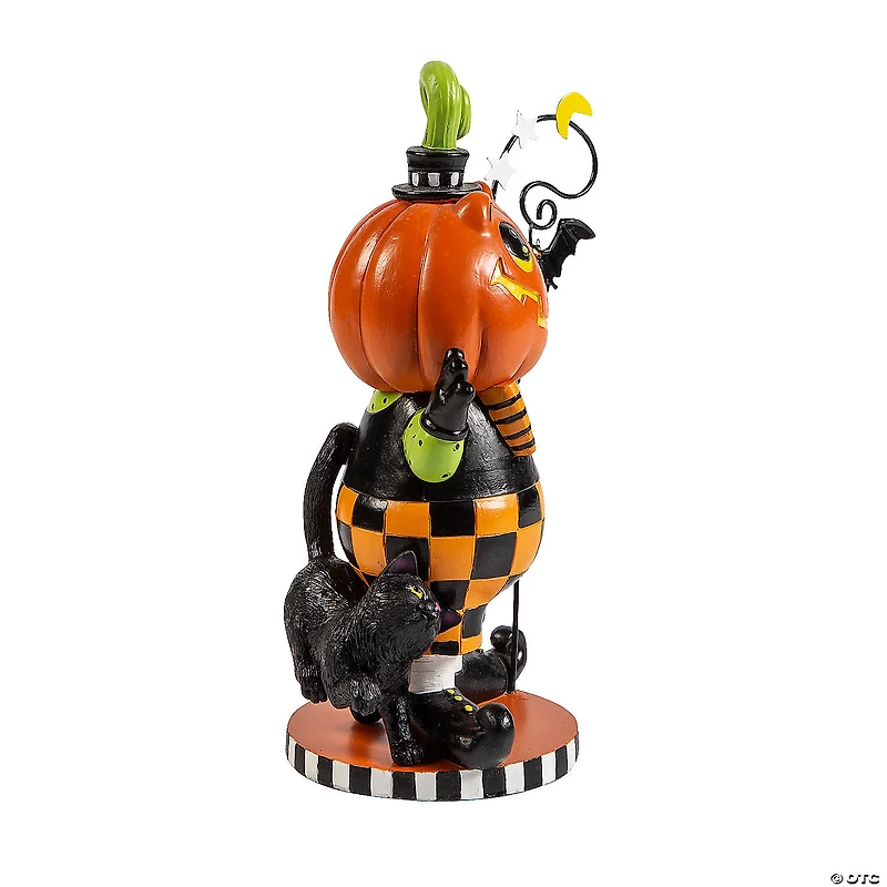 Halloween Jack-O’-Lantern Garden Statue