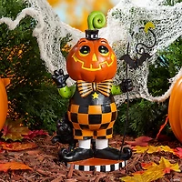 Halloween Jack-O’-Lantern Garden Statue