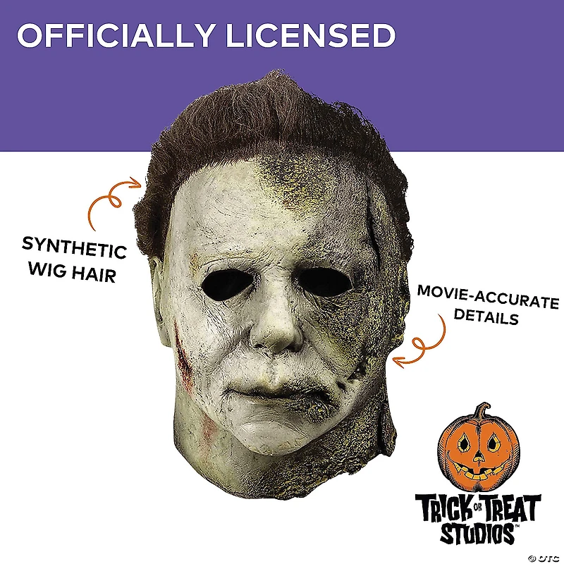 Halloween Kills™ Michael Myers Adults Overhead Latex Mask - One Size