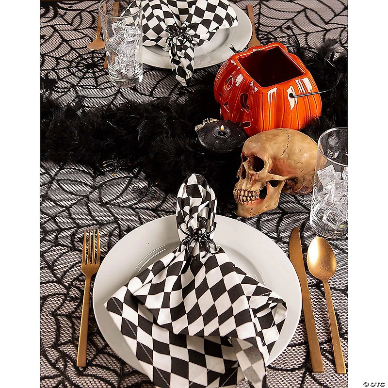 Halloween Lace Tablecloth 54X72