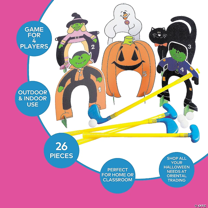 Halloween Mini Golf Game for 4
