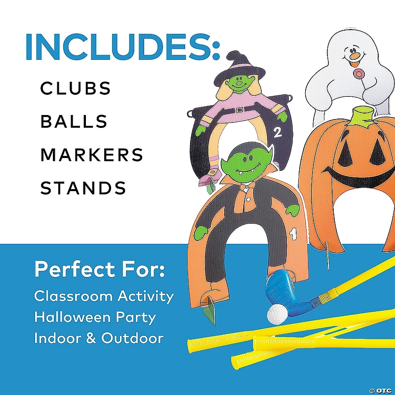 Halloween Mini Golf Game for 4
