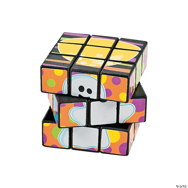 Halloween Mini Puzzle Cubes - 12 Pc.