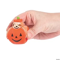 Halloween Otter & Sloth Characters - 12 Pc.
