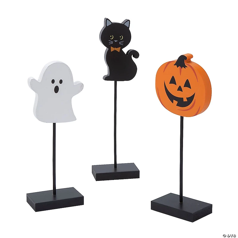 Halloween Pedestal Tabletop Decorations