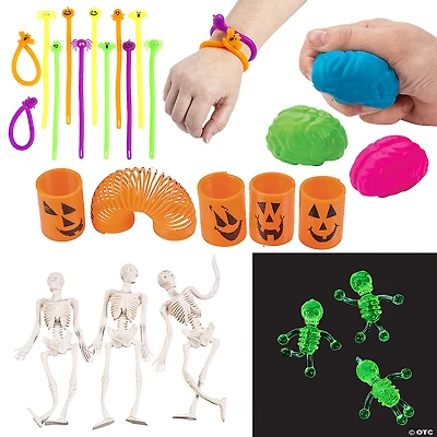 Halloween Sensory & Fidget Toys Assortment Kit - 96 Pc.