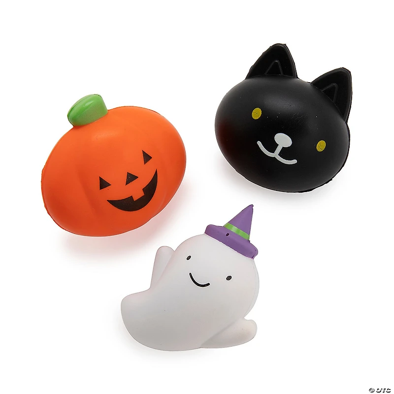 Halloween Slow-Rising Squishies - 12 Pc.
