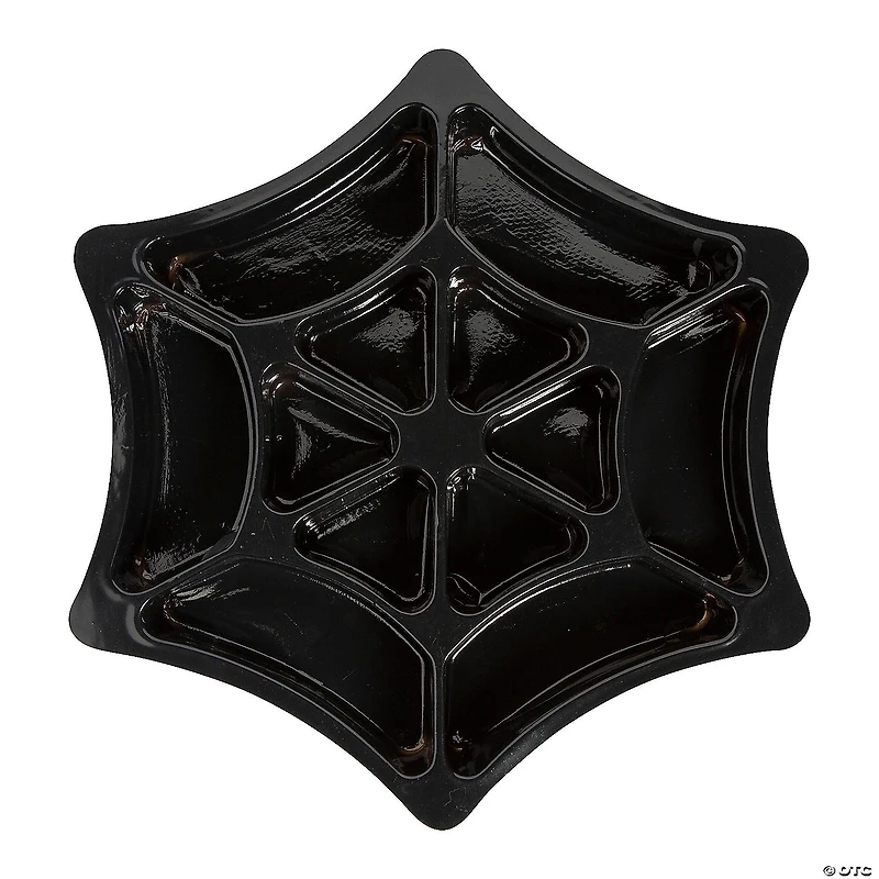 Halloween Spider Web Serving Tray