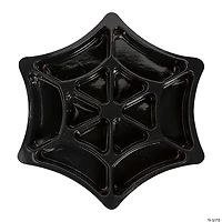 Halloween Spider Web Serving Tray