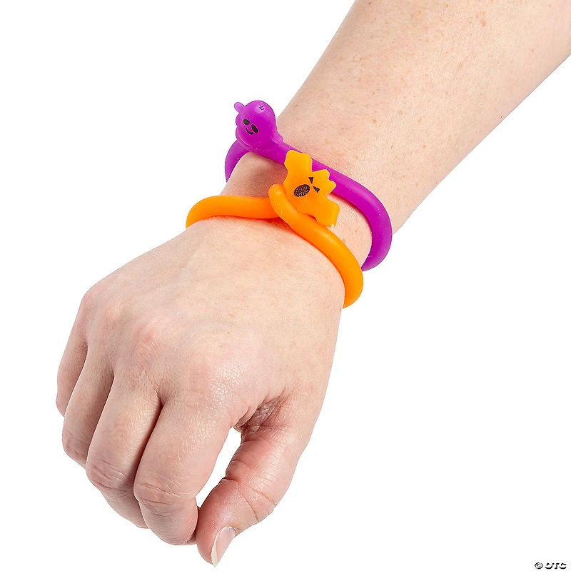 Halloween Stretchy Fidget Bracelets - 12 Pc.