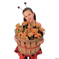 Halloween Stuffed Bears with T-Shirt - 12 Pc.