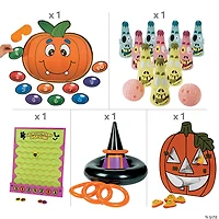Halloween Themed Classic Carnival & Party Games Kit - 5 Games