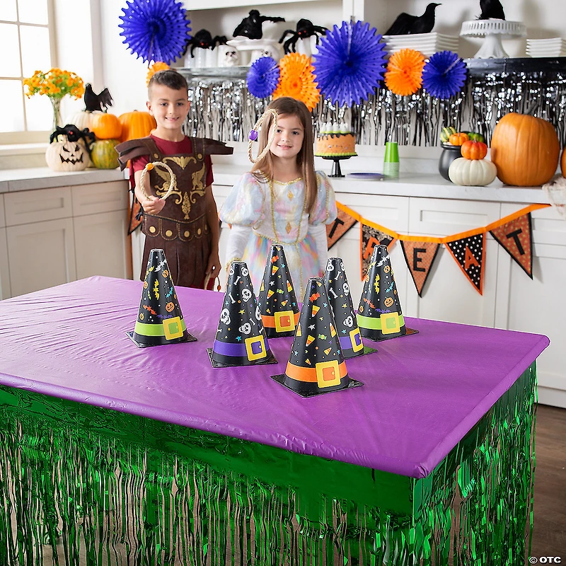 Halloween Witch Cone Ring Toss Game