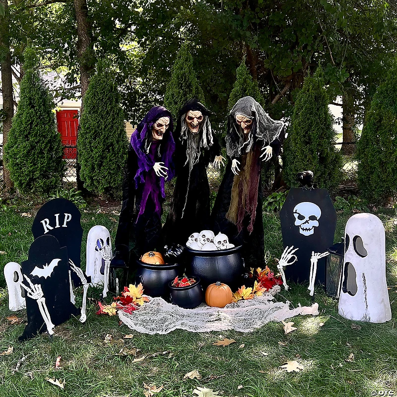 Halloween Witches Yard Stakes