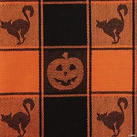 Halloween Woven Check Jacquard Dishtowel (Set Of 3)
