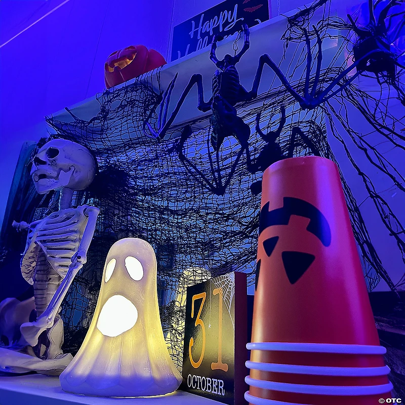 Hanging Bat Skeleton Halloween Decorations