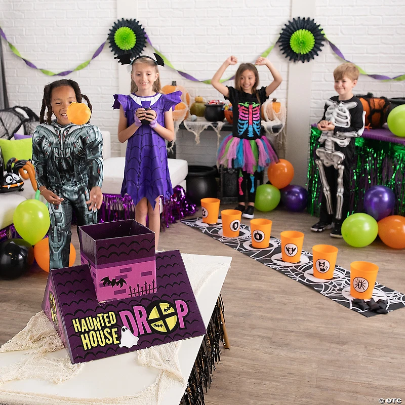 Haunted House Drop Bean Bag Toss Game