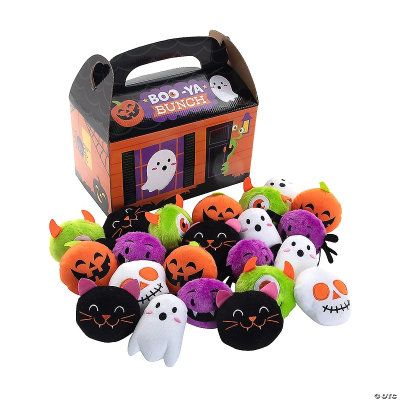 Haunted House with Stuffed Halloween Characters Kit - 25 Pc.