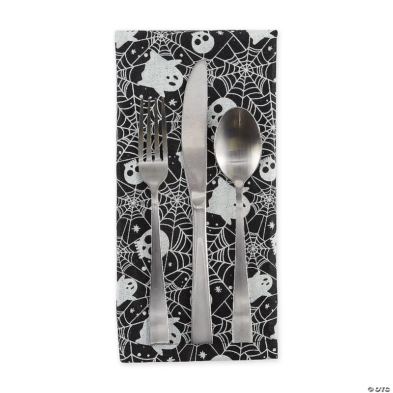 Haunted Objects Printed Napkin (Set Of 6)