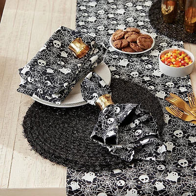 Haunted Objects Printed Napkin (Set Of 6)