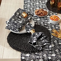 Haunted Objects Printed Napkin (Set Of 6)