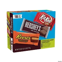 HERSHEY’S Full Size Standard Candy Bar Variety Pack - 18 Pc.