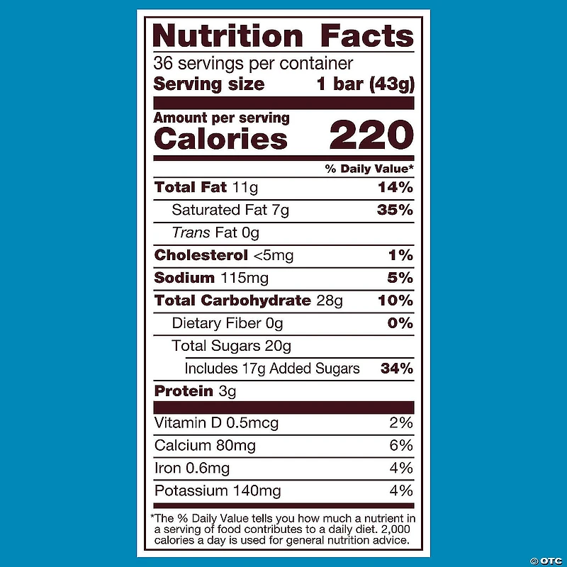 HERSHEY'S Full Size Cookies 'n' Creme Candy Bar, 1.55 oz, 36 Count