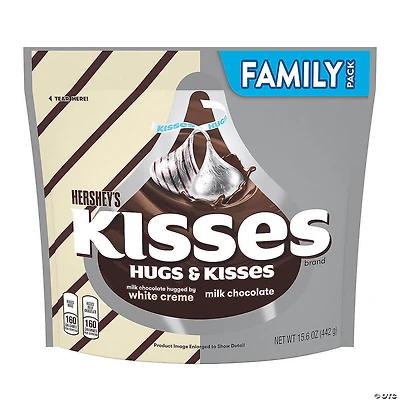 HERSHEY'S KISSES and HUGS Chocolate Candy Assortment, 15.6 oz, 3 Pack