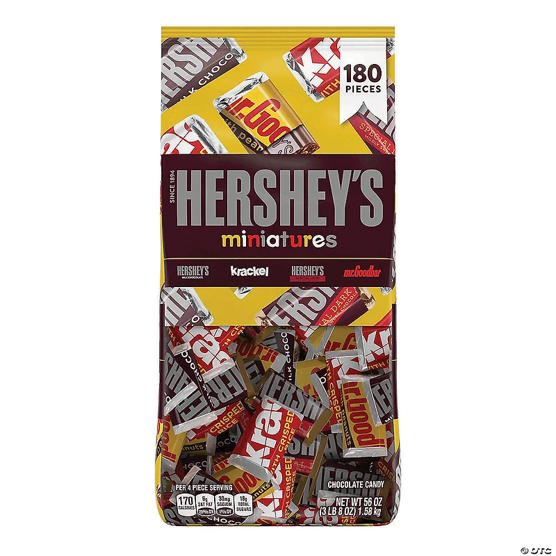 HERSHEY'S Miniatures Assortment - 56oz bag