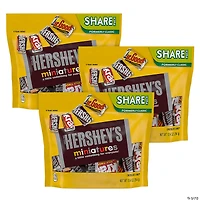 HERSHEY'S Miniatures Chocolate Candy Assortment, 10.4 oz, 3 Pack