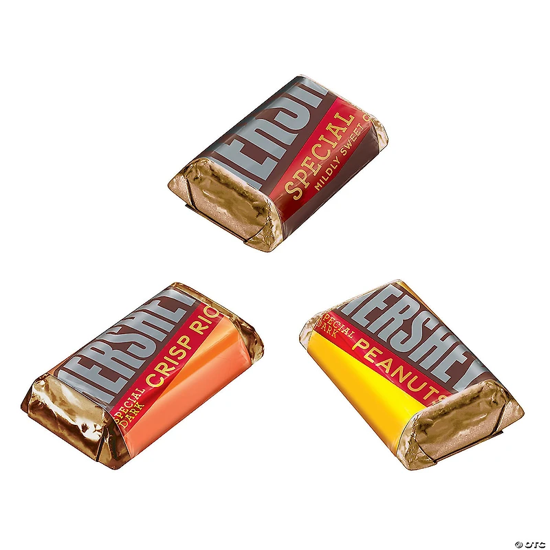 HERSHEY'S Miniatures Dark Chocolate Candy Assortment, Share Pack, 10.1 oz, 3 Pack