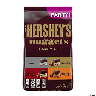 HERSHEY'S NUGGETS Chocolate Candy Assortment, 31.5 oz