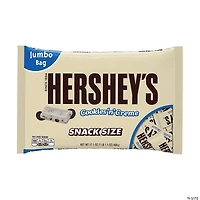 HERSHEY'S Snack Size Cookies 'n' Creme Bars, 17.1 oz, 2 Pack