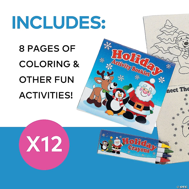 Holiday Activity Sets - 12 Pc.
